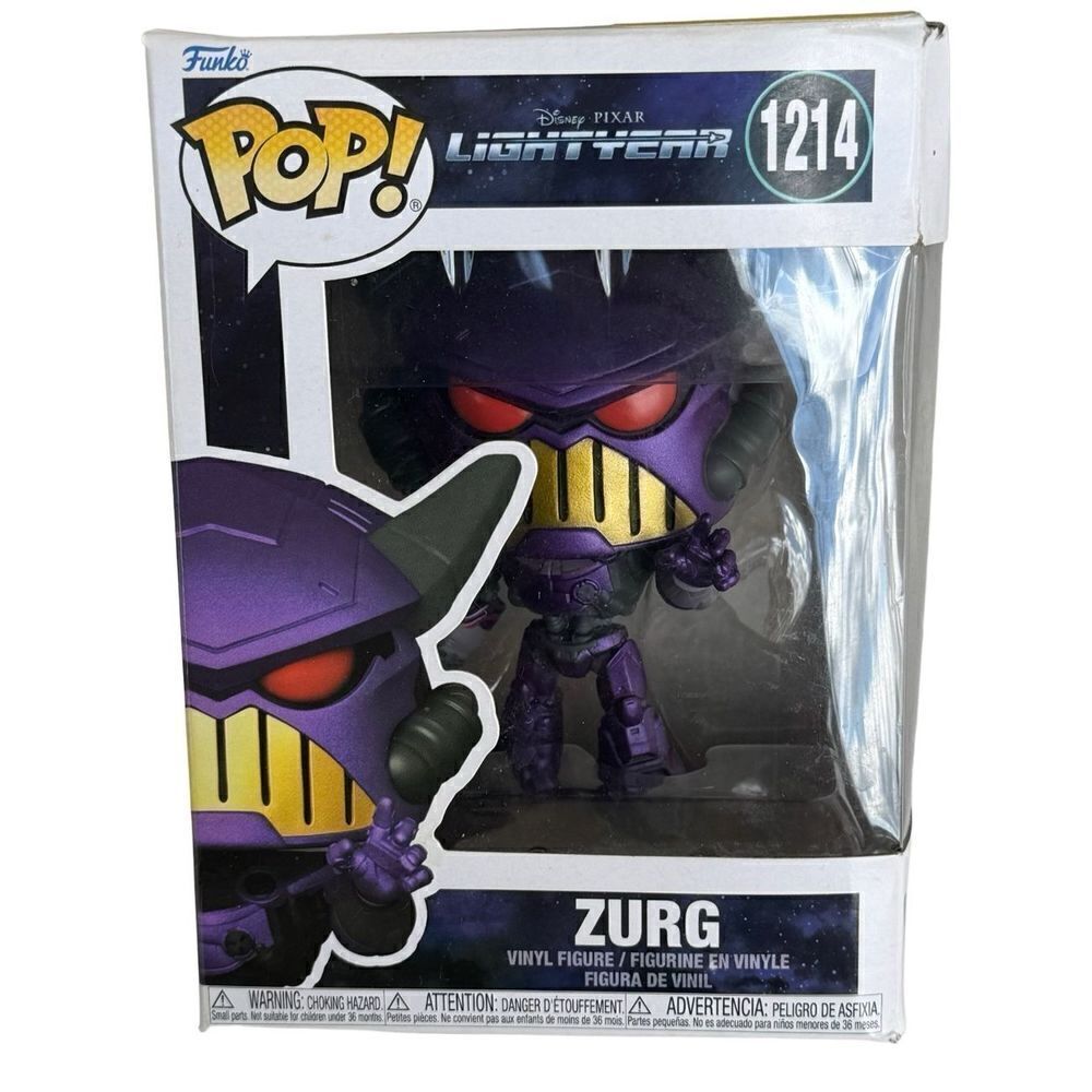 Funko Pixar Lightyear POP Zurg Vinyl Figure NEW number 1214